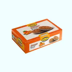 بیسکوییت کرمدار با طعم پرتقال گرجی