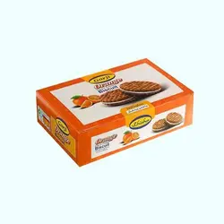 بیسکوییت کرمدار با طعم پرتقال گرجی