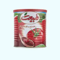 کنسرو رب گوجه فرنگی طبیعت مقدار 800 گرم