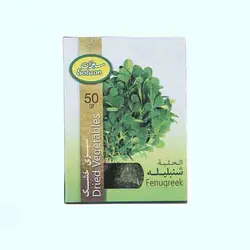 سبزی شنبلیله خشک سبزان مقدار ۵۰ گرم