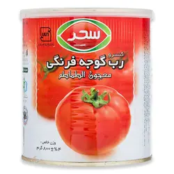 رب گوجه فرنگی سحر ۸۰۰ گرمی