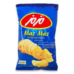 چیپس ساده نمکی مزمز ۶۰ گرمی
