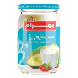 سس مایونز بدون تخم مرغ مهرام ۲۵۵ گرمی