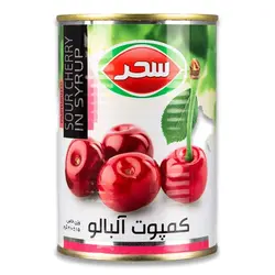 کمپوت آلبالو سحر ۴۱۰ گرمی