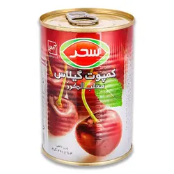 کمپوت گیلاس سحر ۴۲۰ گرمی