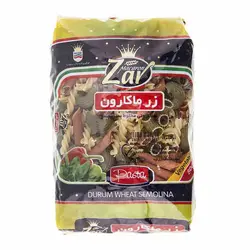 ماکارونی فرمی سبزیجات زرماکارون ۵۰۰ گرمی