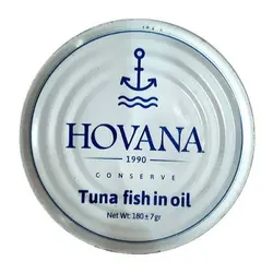تن ماهی در روغن هوانا مقدار ۱۸۰ گرم