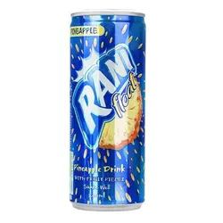 نوشیدنی آناناس رانی با تکه های میوه حجم ۲۴۰ میلی لیتر