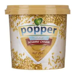 کرم کنجد پوپر ۱۸۵ گرمی