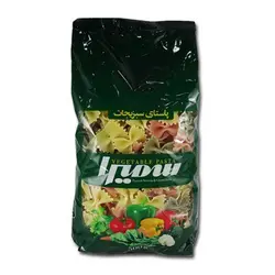 ماکارونی فرمی پروانه سبزیجات سمیرا ۵۰۰ گرمی