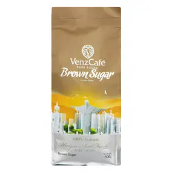 شکر قهوه ای ونز کافه venz cafe بسته 500 گرمی