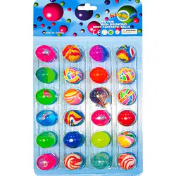 توپ شیطونک (ووروجک) کوچک در طرحهای مختلف بسته 1 عددی