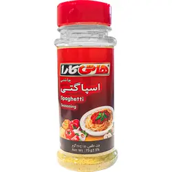 چاشنی اسپاگتی ایتالیایی ممتاز لیوانی با طعم آویشن و سیر هاتی کارا گلستان 75 گرمی