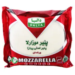 پنیر ورقه ای موزارلا پخش پذیر دالیا بسته 250 گرمی