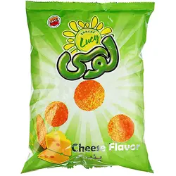 اسنک توپی پنیری لوسی 82 گرمی