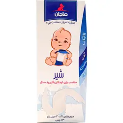 شیر پرچرب غنی شده با ویتامین DوA ،آهن و روی مناسب برای کودکان بالای یک سال ماجان (کاله) 200 میلی لیتری