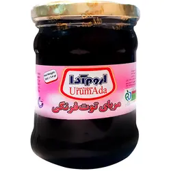 مربا توت فرنگی شیشه ای اروم آدا 300 گرمی