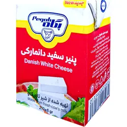 پنیر سفید پرچرب تتراپک دانمارکی پگاه 210 گرمی