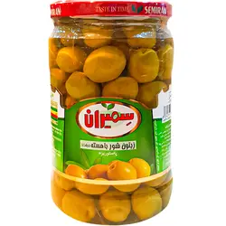 زیتون شور درشت با هسته سمیران 670 گرمی