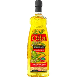 روغن کنجد تصفیه شده مناسب تفت دادن، پخت و پز و سالاد اویلا 1250 میلی لیتری