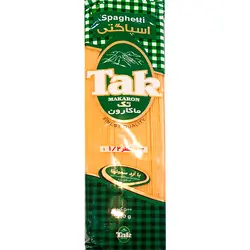ماکارونی (اسپاگتی) ساده قطر 1.2 با آرد سمولینا تک ماکارون 700 گرمی