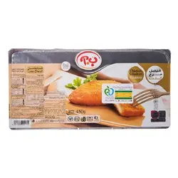 شنیتسل مرغ 75% 4عددی (کاملا پخته و منجمد) گلدن ب.آ  450 گرمی