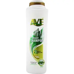 شامپو روزانه حاوی کراتین و عصاره آلوئه ورا مخصوص موهای چرب AVE اوه 400 میلی لیتری