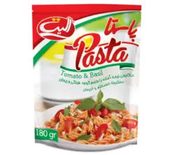 ماکارونی پاستا نیمه آماده گوجه و ریحان Elite الیت 180 گرمی