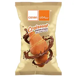 کیک کروسان با مغز کرم کاکائو سه نان 50 گرمی