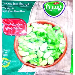 باقلا سبز دو لپه شده منجمد کاله پمینا 400 گرمی