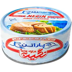 کنسرو تن ماهی در روغن جنوب چابهار نگین پاراتن 180 گرمی