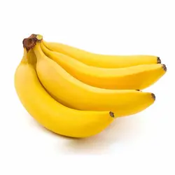 خوشه موز 4 عددی بسته حدود 750 گرمی