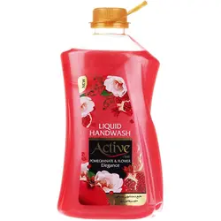 مایع دستشویی صدفی صورتی حاوی پروتئین سویا اکتیو 2500 گرمی