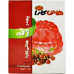پودر ژله آلبالو حاوی ویتامین C هاتی کارا گلستان ۱۰۰ گرمی