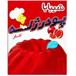 پودر ژله انار حاوی ویتامین ث شیبابا ۱۰۰ گرمی