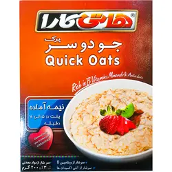 جو دوسر پرک نیمه آماده سرشار از آنتی اکسیدان و ویتامین B هاتی کارا گلستان 200 گرمی