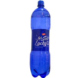 نوشابه سودا ساده بر پایه شیر گازدار Lucky u لاکی یو کاله 1.5 لیتری