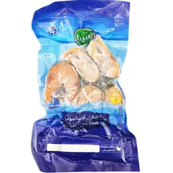 استیک ماهی قزل آلا سالمونی منجمد کاله پمینا 500 گرمی