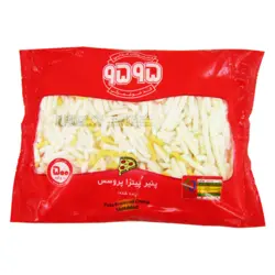 پنیر پیتزا پروسس رنده شده (منجمد) 9595 بسته 500 گرمی