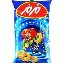 اسنک پنیری (پفک) حلقه ای مزمز 85 گرمی