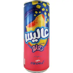 نوشیدنی بدون گاز (رانی) هلو با تکه های میوه عالیس 250 میلی لیتری
