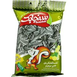 تخمه آفتابگردان با طعم موهیتو سنجابک 105 گرمی