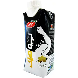 شیر پروتئینه وانیلی PRO Milk با پروتئین بالا کاله تتراپک 330 میلی لیتری