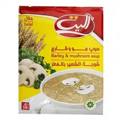 سوپ جو و قارچ الیت 4نفره 75 گرمی