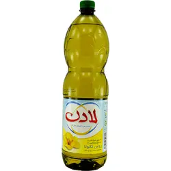 روغن پخت و پز و سالاد کانولا (کلزا) ویتامینه لادن 1350 گرمی