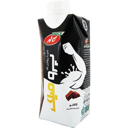 شیر پروتئینه کاکائویی PRO Milk با پروتئین بالا کاله تتراپک 330 میلی لیتری