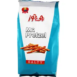کراکر (استیک نمکی) مستر پرتزل Mr. Pretzel چی توز 55 گرمی
