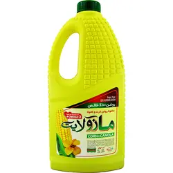 روغن مخلوط ذرت و کانولا 100% خالص حاوی امگا3  Mazo light مازولایت 1800 میلی لیتری