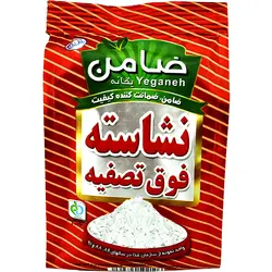 بسته نشاسته فوق تصفیه ضامن 160 گرمی