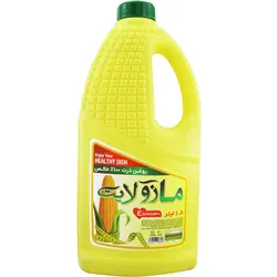روغن ذرت 100% خالص حاوی ویتامین Mazo light مازولایت 1800 میلی لیتری